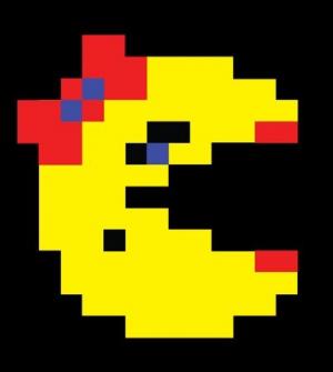 Ms. Pac Man, the most famous lady in tech?